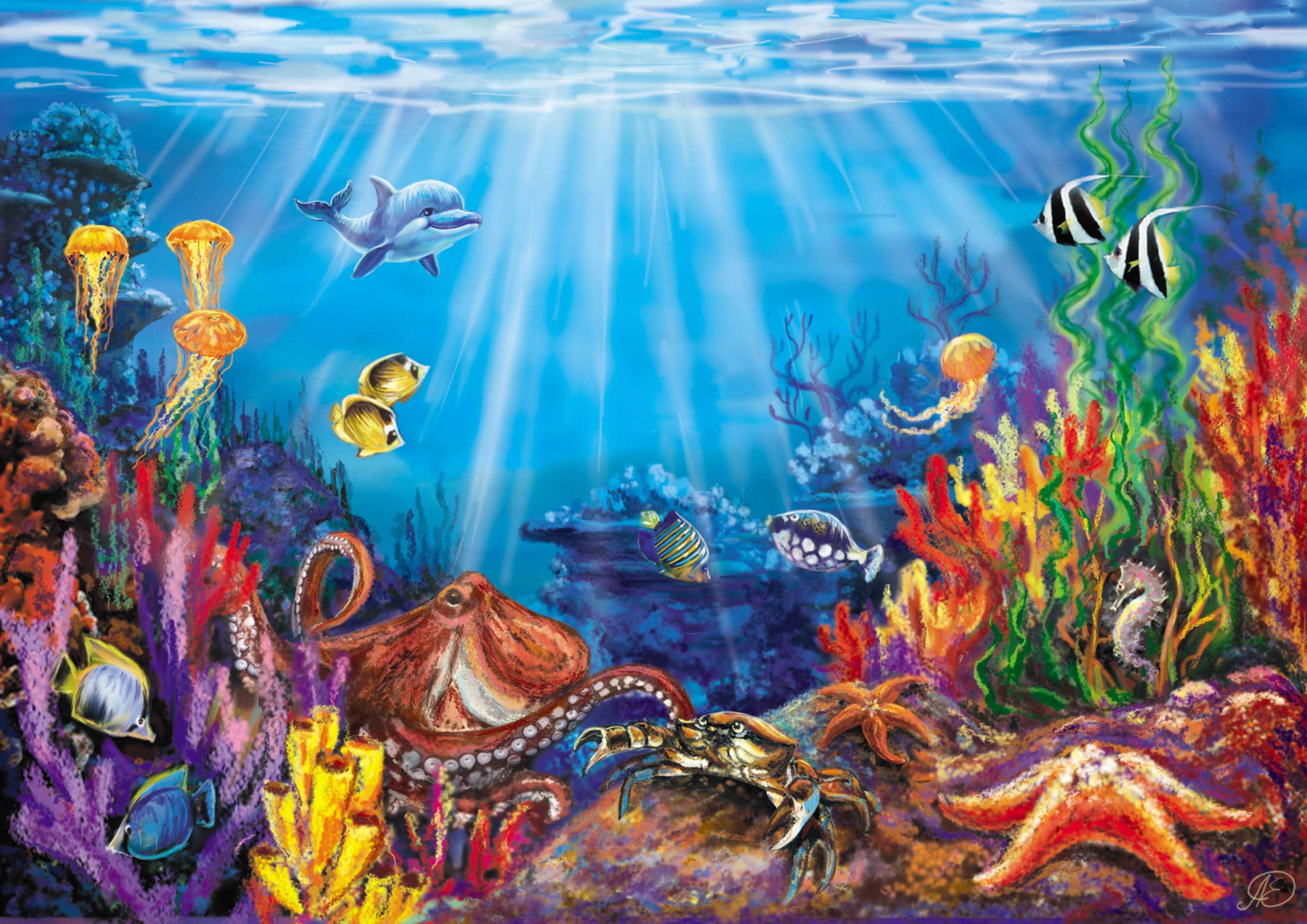 Подводное царство для детей