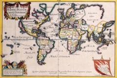 Antique Maps of the World
Map of the World
Nicolas De Fer
c 1724