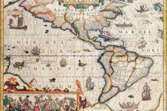 Antique Maps of the World
The Americas
Jodocus Hondius
c 1619