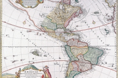 Antique Maps of the World
The Americas
Homanns Heirs
c 1746