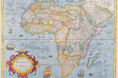 Antique Maps of the World
Map of Africa
Jodocus Hondius
c 1610