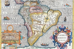 Antique Maps of the World
The Americas
Henricus Hondius
c 1630
