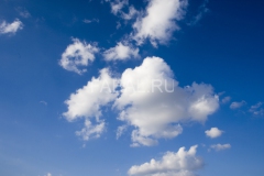 Perfect blue cloudy sky